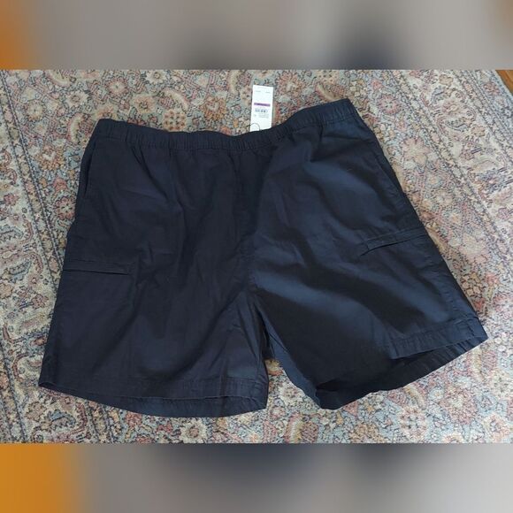 NWT Calvin Klein Shorts Multiple Pockets  BLACK SHORTS Size 2XL - Picture 2 of 9